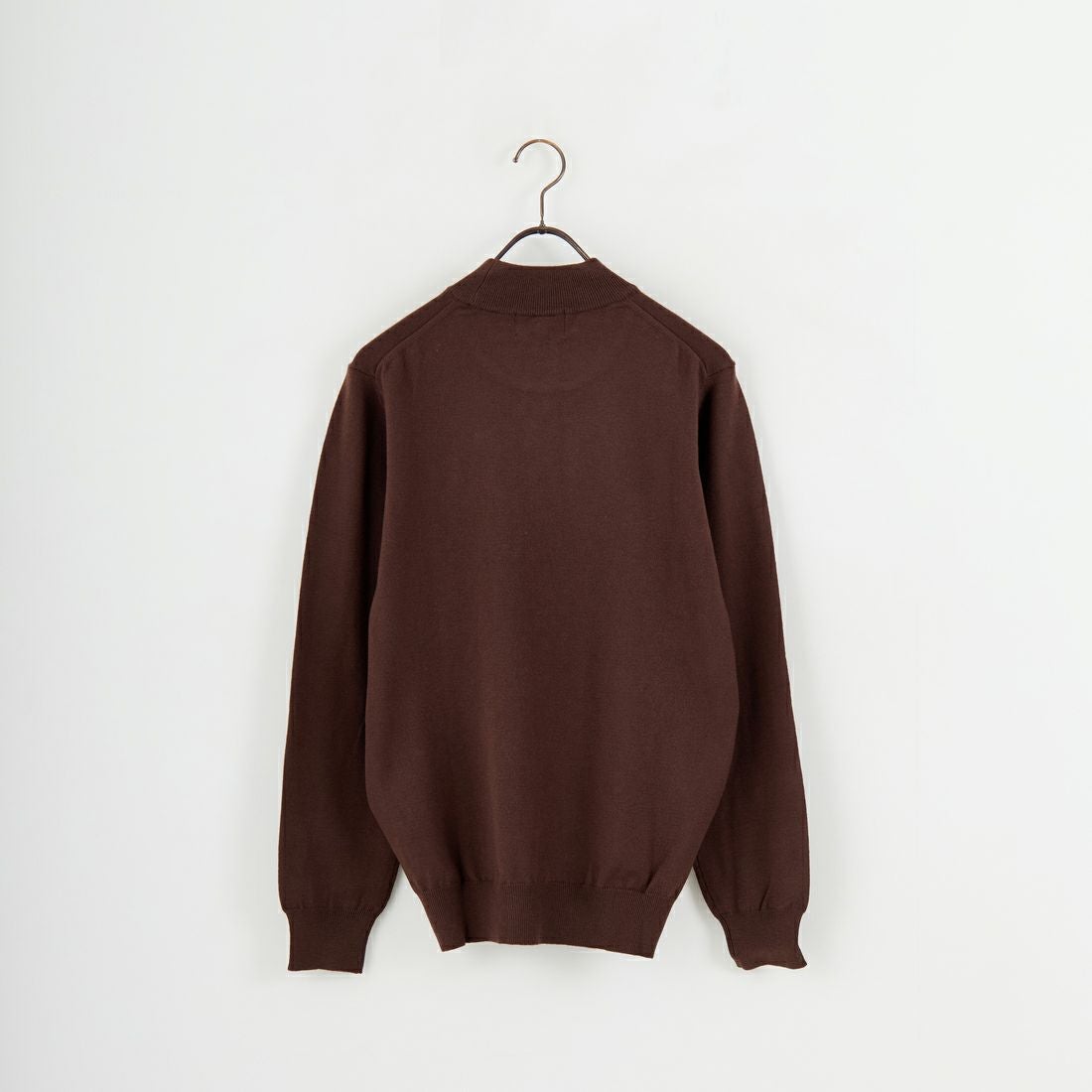 33Degrees [サーティスリーディグリーズ] ウォッシャブル ミックスハイネックニット [25522069] 301 BROWN