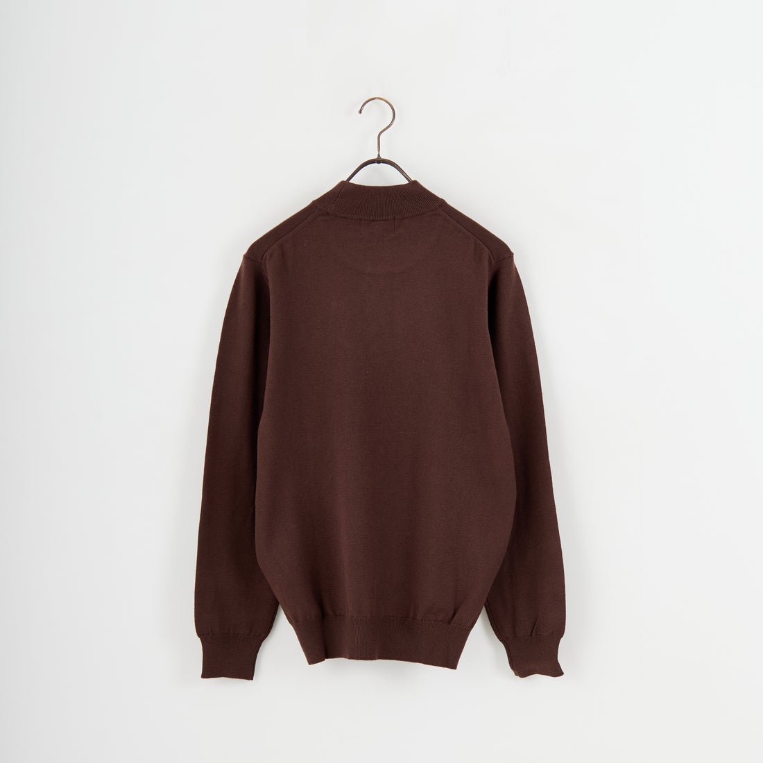 33Degrees [サーティスリーディグリーズ] ウォッシャブル ミックスハイネックニット [25522069] 301 BROWN