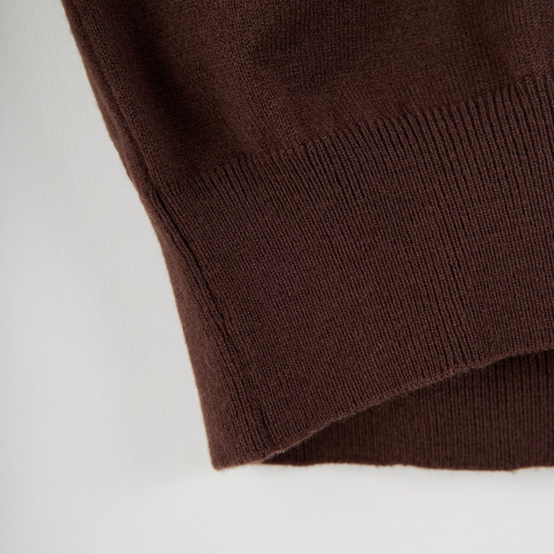 33Degrees [サーティスリーディグリーズ] ウォッシャブル ミックスハイネックニット [25522069] 301 BROWN