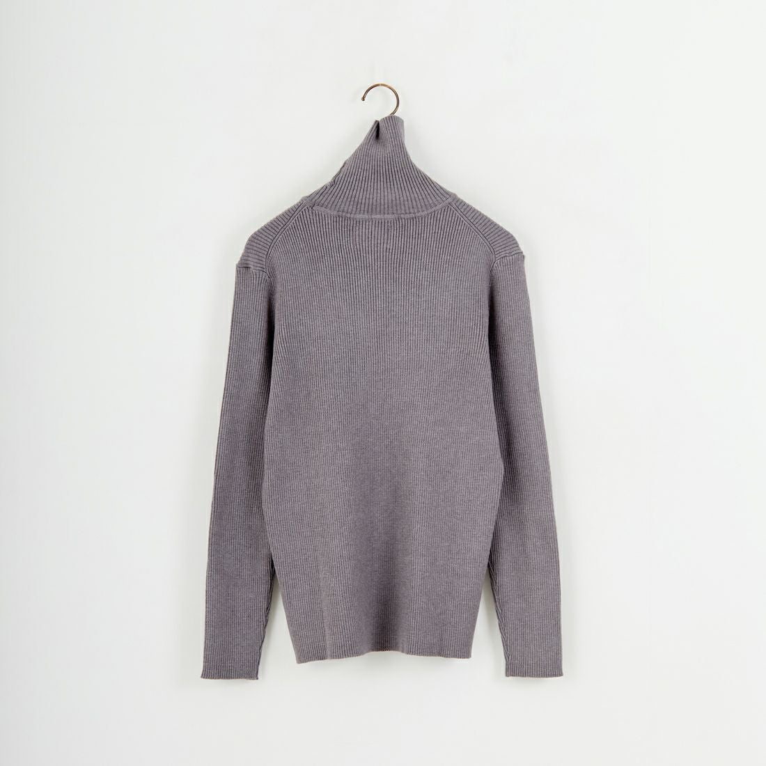 33Degrees [サーティスリーディグリーズ] ウォッシャブル ミックスタートルネックリブニット [25522310] 003 GREY