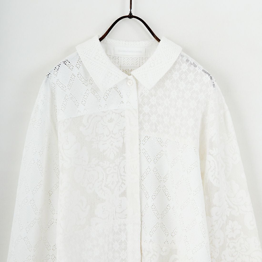 Jeans Factory Clothes [ジーンズファクトリークローズ] パッチワークショートシャツ [153317] 01 ｵﾌﾎﾜｲﾄ