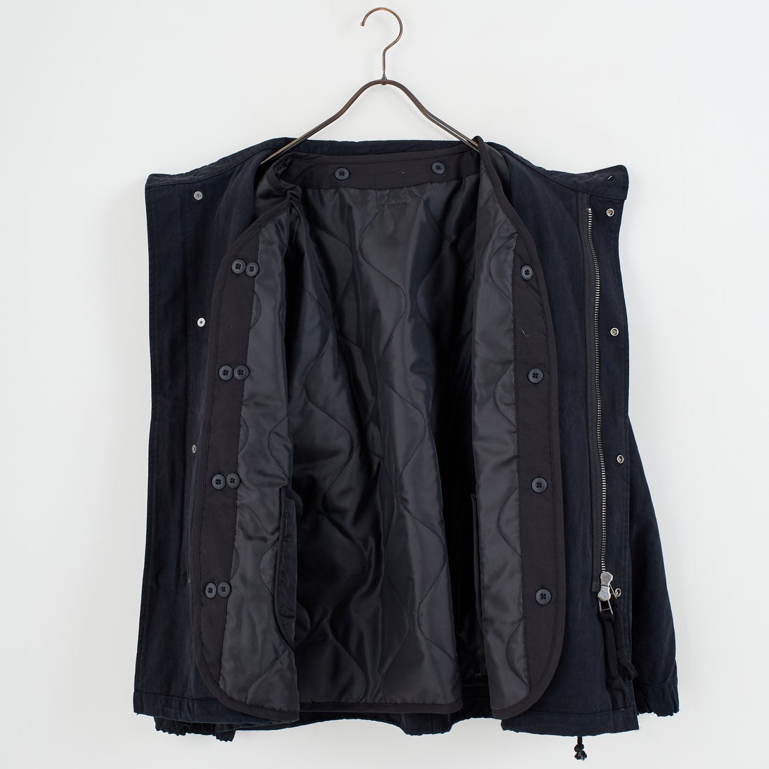 Jeans Factory Clothes [ジーンズファクトリークローズ] 3IN1 M65ショートジャケット [653210] BLACK