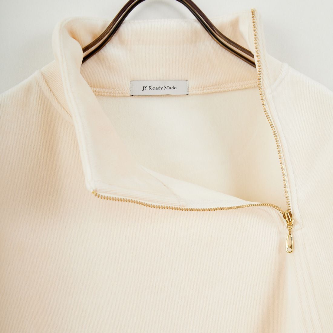 Jf Ready Made [ジェイエフレディメイド] リブジャージプルオーバー [735830] 59 ｱｲﾎﾞﾘｰ