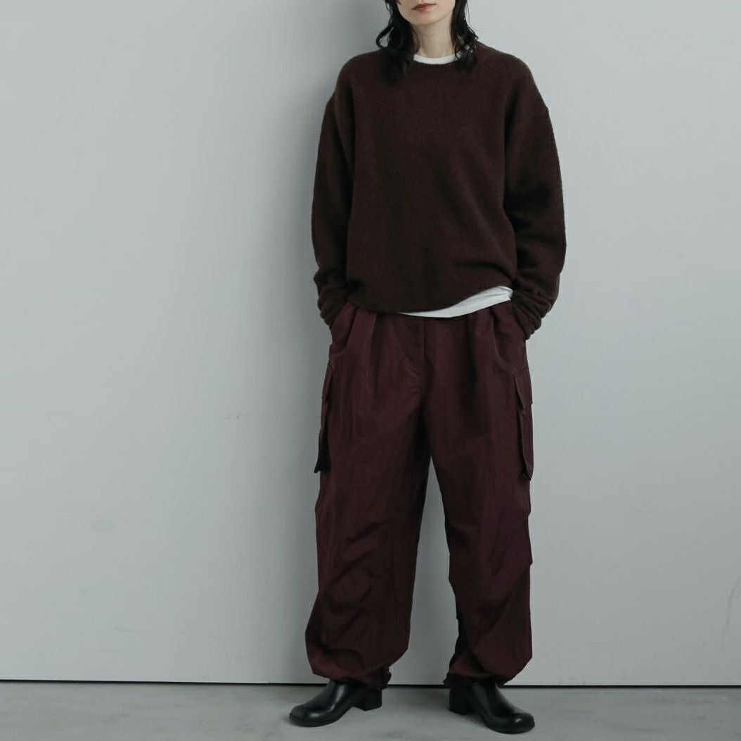 anuke [アンヌーク] レイヤードスカーフニット [62520528] BRN