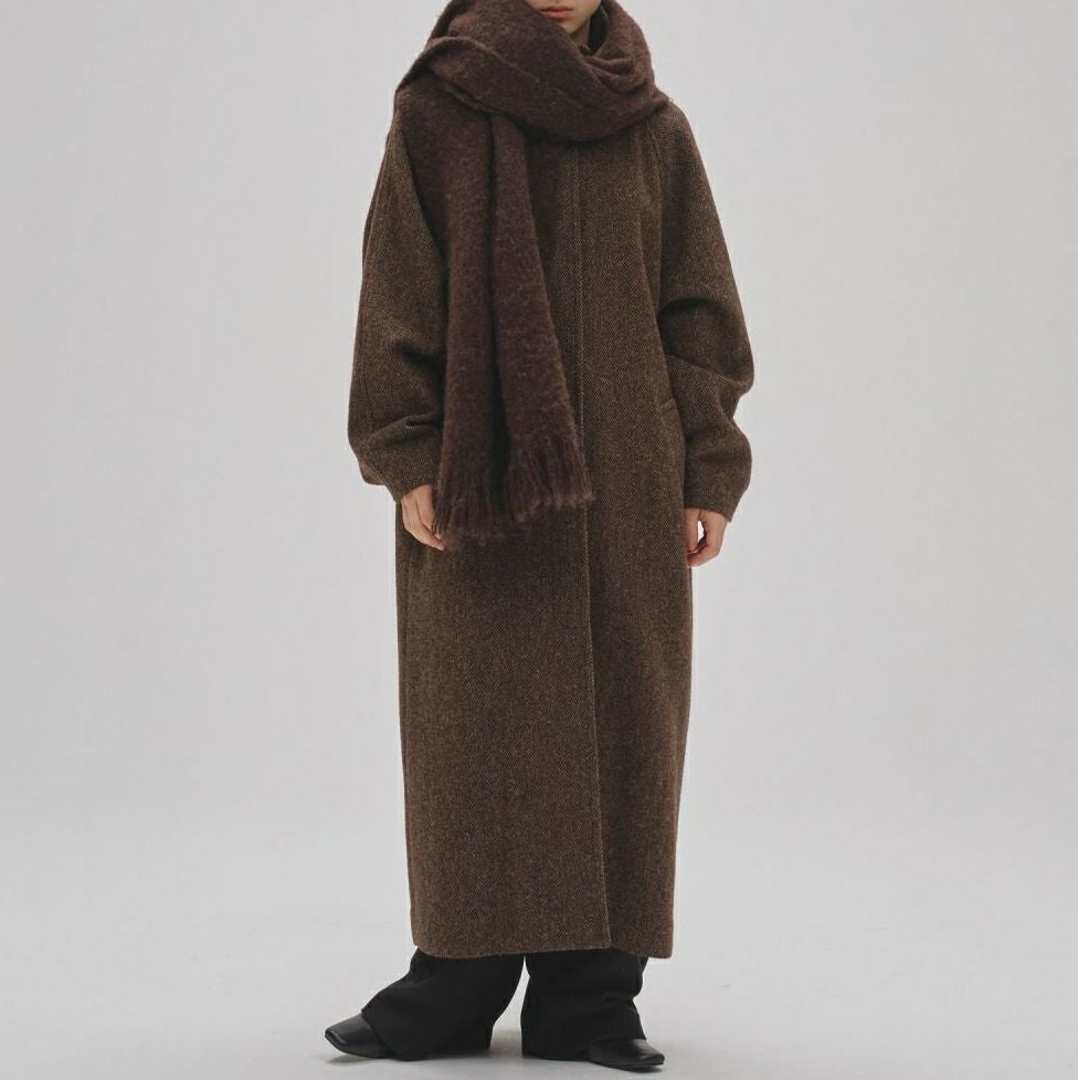 TODAYFUL [トゥデイフル] ミックスウールラグランコート [12420003] CHO