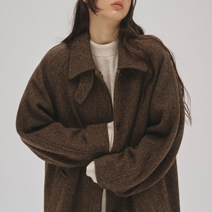 TODAYFUL [トゥデイフル] ミックスウールラグランコート [12420003] CHO