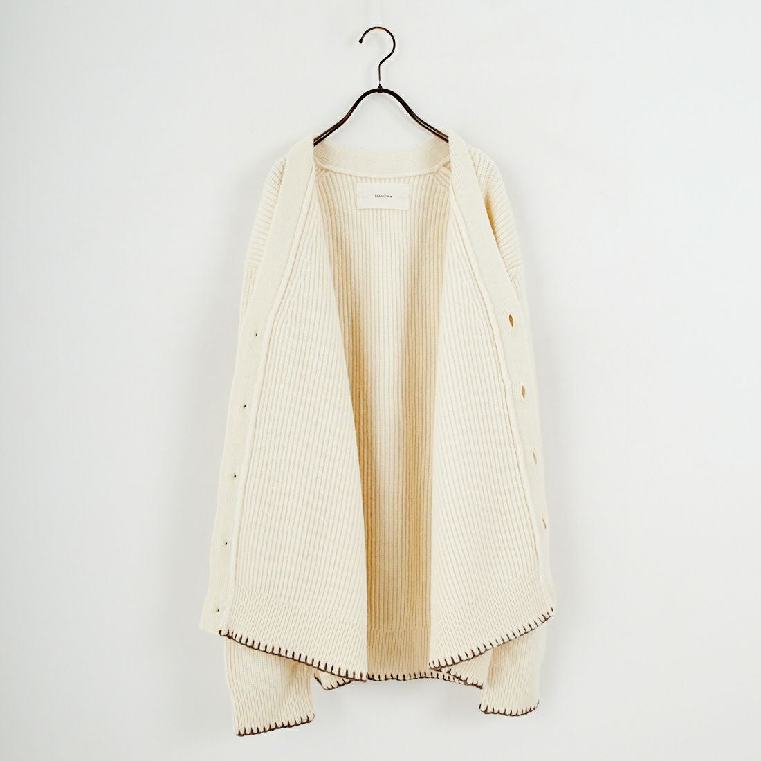TODAYFUL [トゥデイフル] ウールリブニットカーディガン [12520519] ECRU