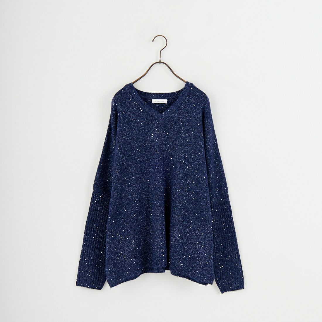 Jf Ready Made [ジェイエフレディメイド] スパンコールドルマンニットプルオーバー [3225426] ﾈｲﾋﾞｰ