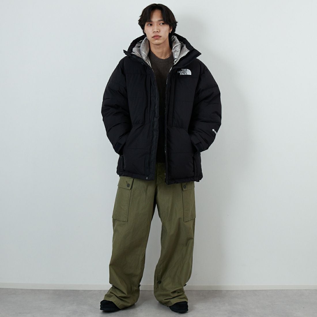 THE NORTH FACE [ザ ノースフェイス] バルトロジャケット [ND92553] K &&モデル身長：179cm 着用サイズ：M&&