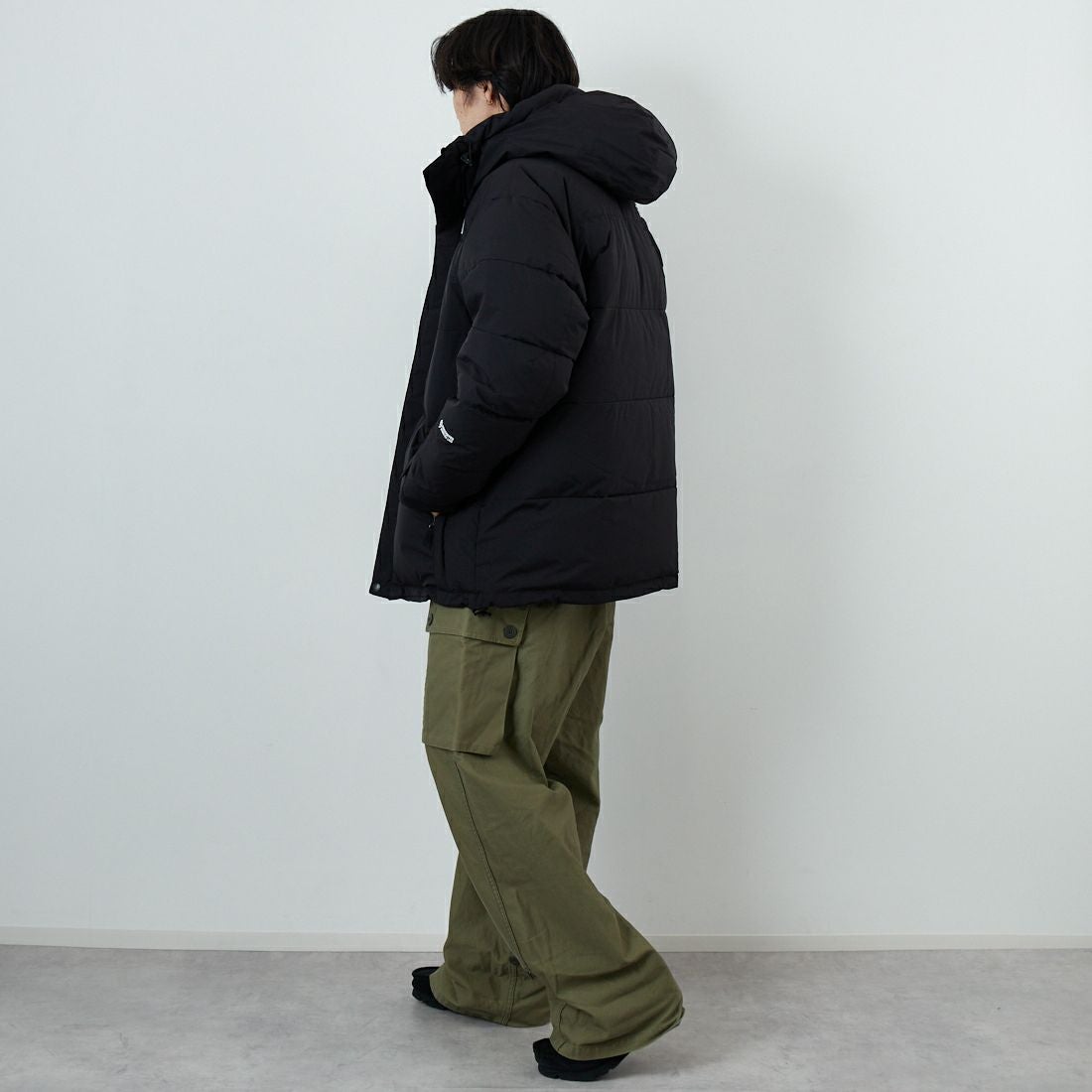 THE NORTH FACE [ザ ノースフェイス] バルトロジャケット [ND92553] K &&モデル身長：179cm 着用サイズ：M&&
