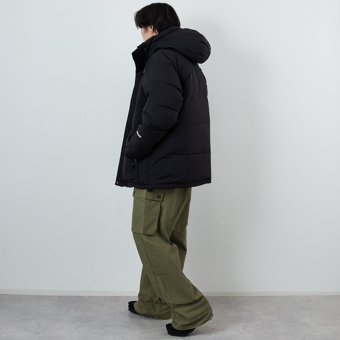 THE NORTH FACE [ザ ノースフェイス] バルトロジャケット [ND92553] K &&モデル身長：179cm 着用サイズ：M&&
