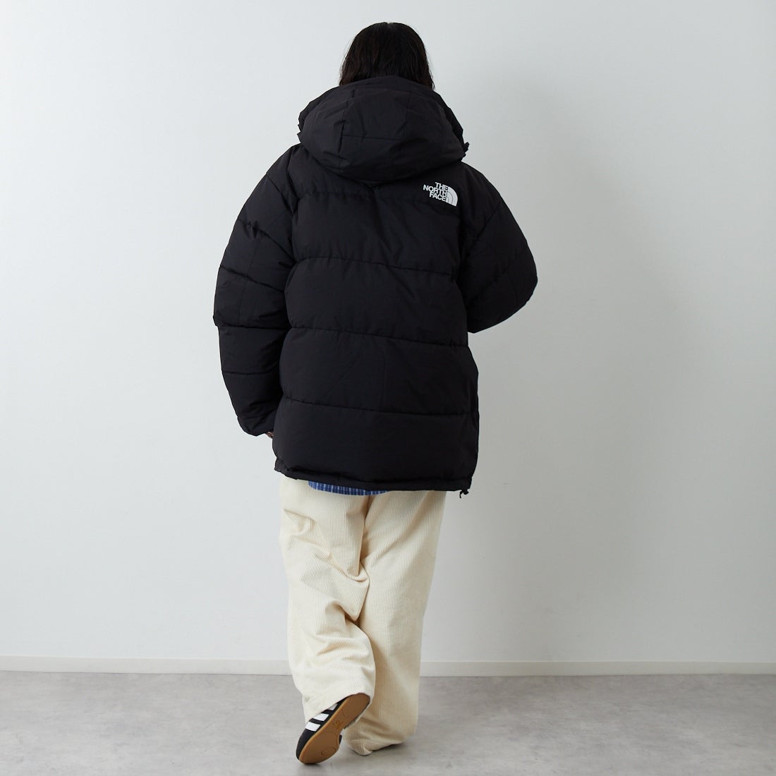 THE NORTH FACE [ザ ノースフェイス] バルトロジャケット [ND92553] K &&モデル身長：162cm 着用サイズ：S&&