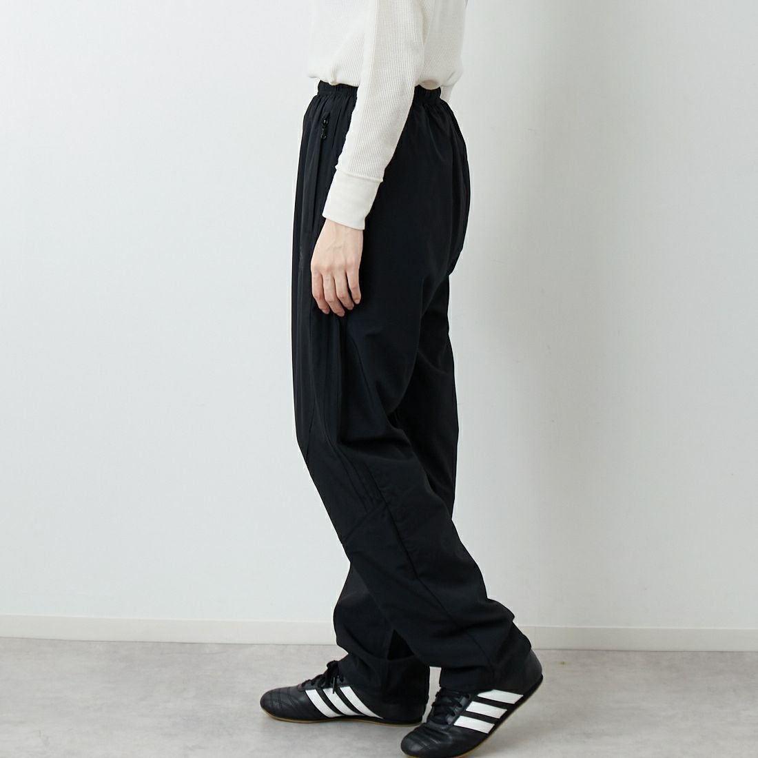 adidas Originals [アディダス オリジナルス] チームガイスト トラックパンツ [QF069] KA0596 &&モデル身長：162cm 着用サイズ：S&&