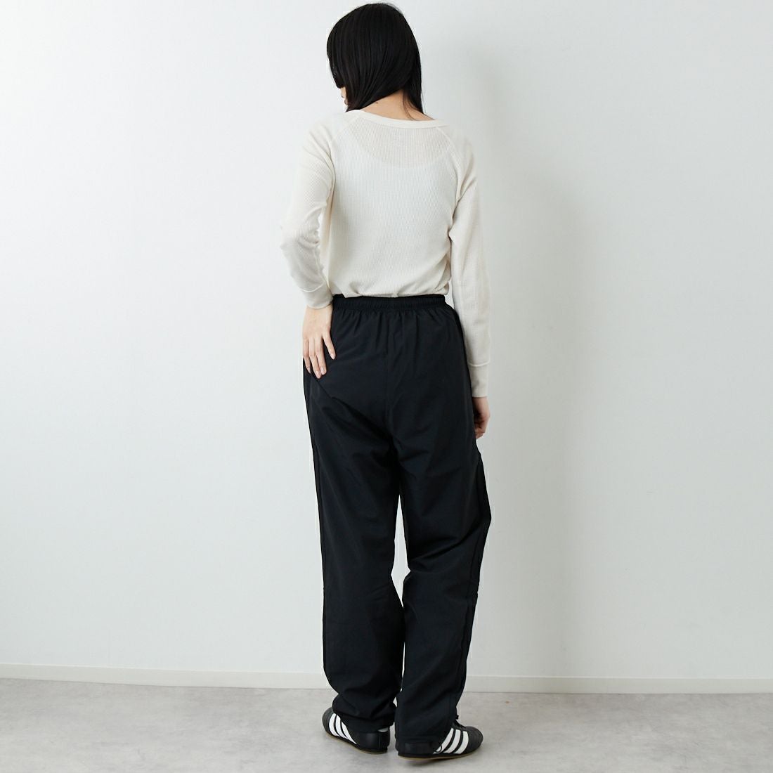 adidas Originals [アディダス オリジナルス] チームガイスト トラックパンツ [QF069] KA0596 &&モデル身長：162cm 着用サイズ：S&&