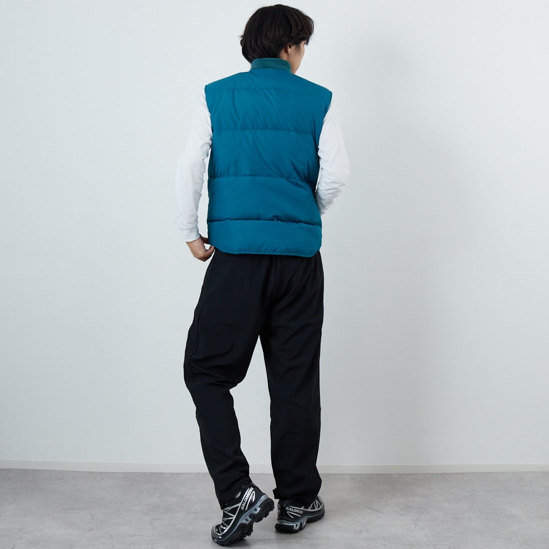 adidas Originals [アディダス オリジナルス] チームガイスト トラックパンツ [QF069] KA0596 &&モデル身長：179cm 着用サイズ：M&&