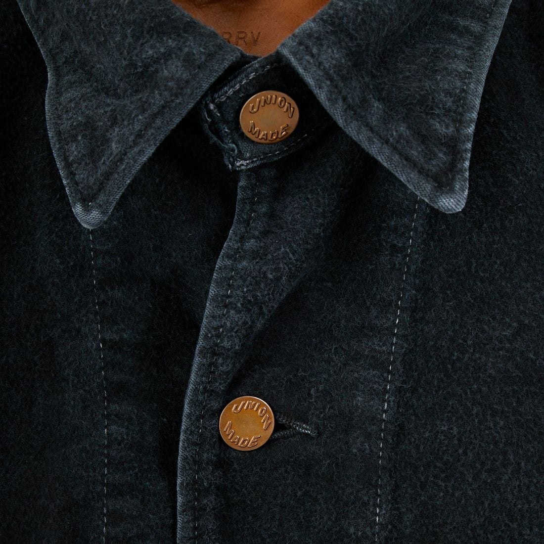 REMI RELIEF [レミレリーフ] モールスキンカバーオールジャケット [RN29373043] BLACK