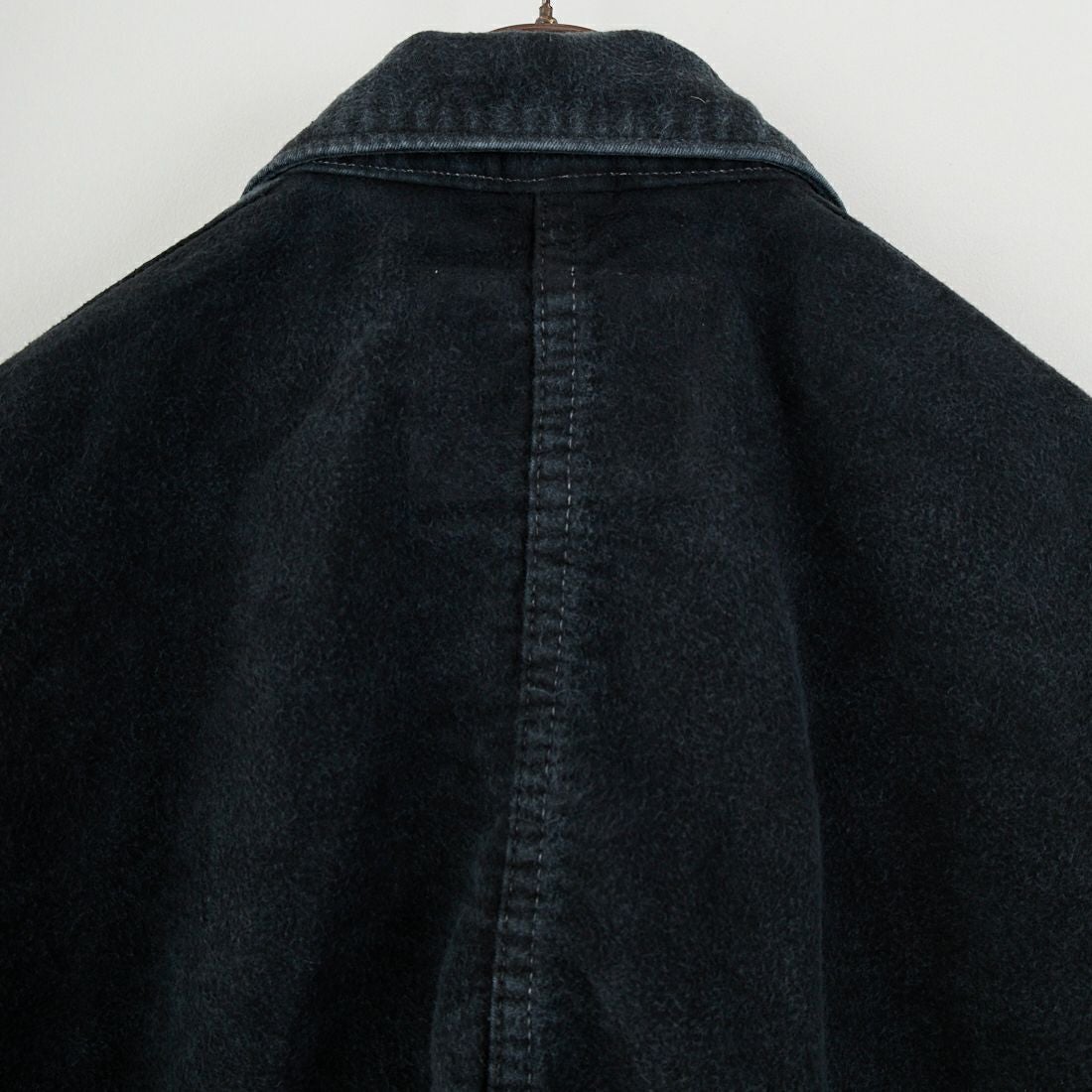 REMI RELIEF [レミレリーフ] モールスキンカバーオールジャケット [RN29373043] BLACK