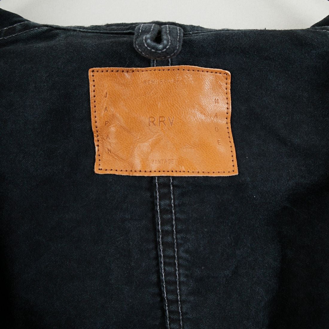 REMI RELIEF [レミレリーフ] モールスキンカバーオールジャケット [RN29373043] BLACK