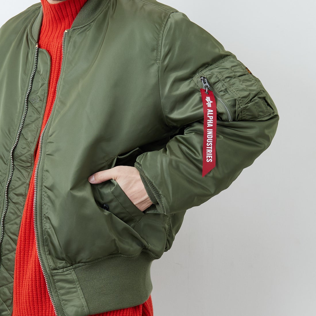 ALPHA [アルファ] MA-1フライトジャケット [MJM21000C1]｜ジーンズ