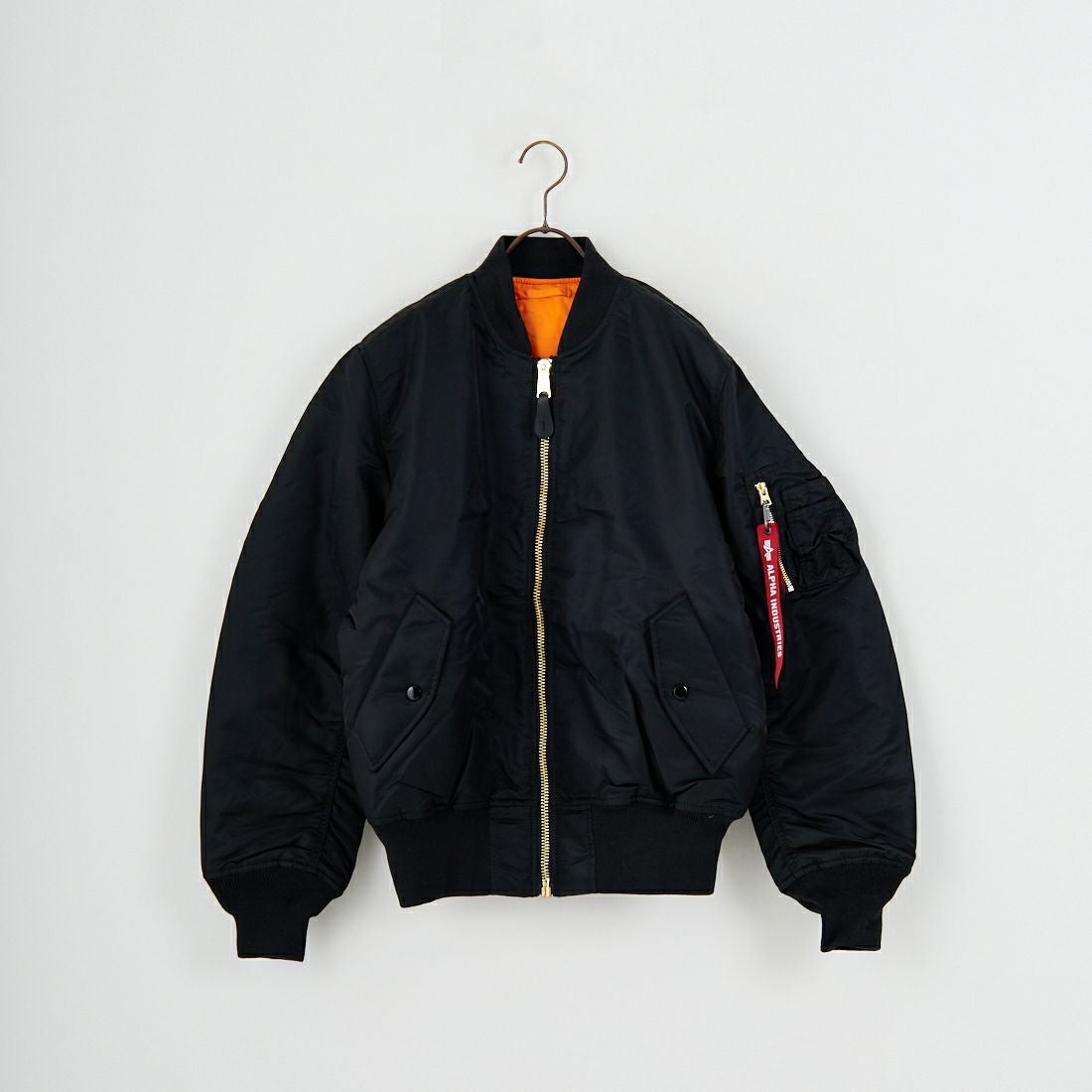 ALPHA [アルファ] MA-1フライトジャケット [MJM21000C1] BLACK
