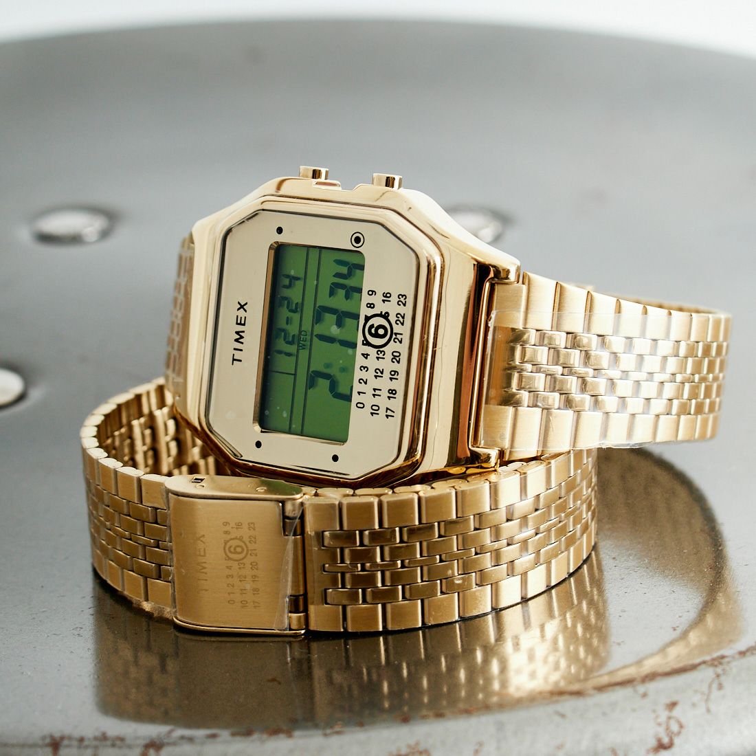 MM6 Maison Margiela [エムエムシックス メゾン マルジェラ] MM6×TIMEX T80ギフトセット [S33YW0002] 962 GOLD