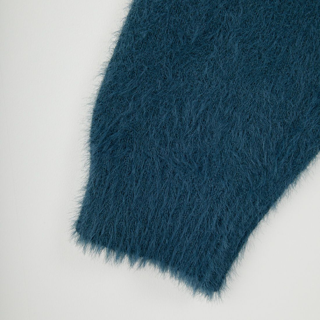 33Degrees [サーティスリーディグリーズ] シャギーツートンクルーネックニット [725807] CHR/GRN