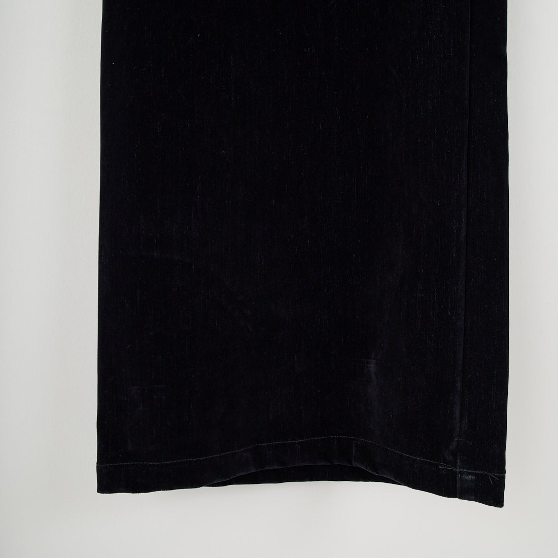 Jeans Factory Clothes [ジーンズファクトリークローズ] フロッキーデニムバギーパンツ [M2528022JF] BLACK