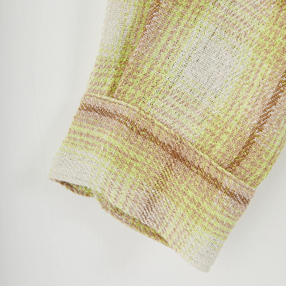 Jeans Factory Clothes [ジーンズファクトリークローズ] リングスパンオンブレチェックシャツ [JFC-254-072] 410 YELLOW