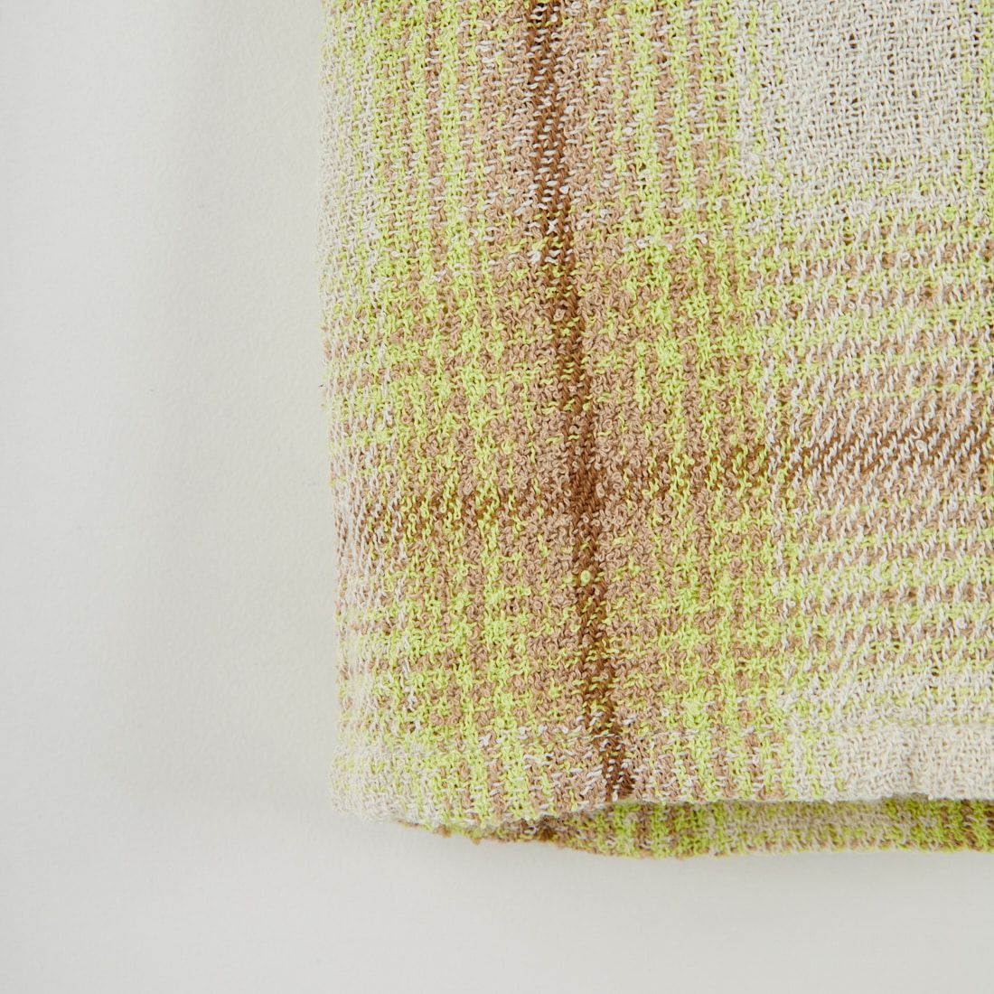 Jeans Factory Clothes [ジーンズファクトリークローズ] リングスパンオンブレチェックシャツ [JFC-254-072] 410 YELLOW