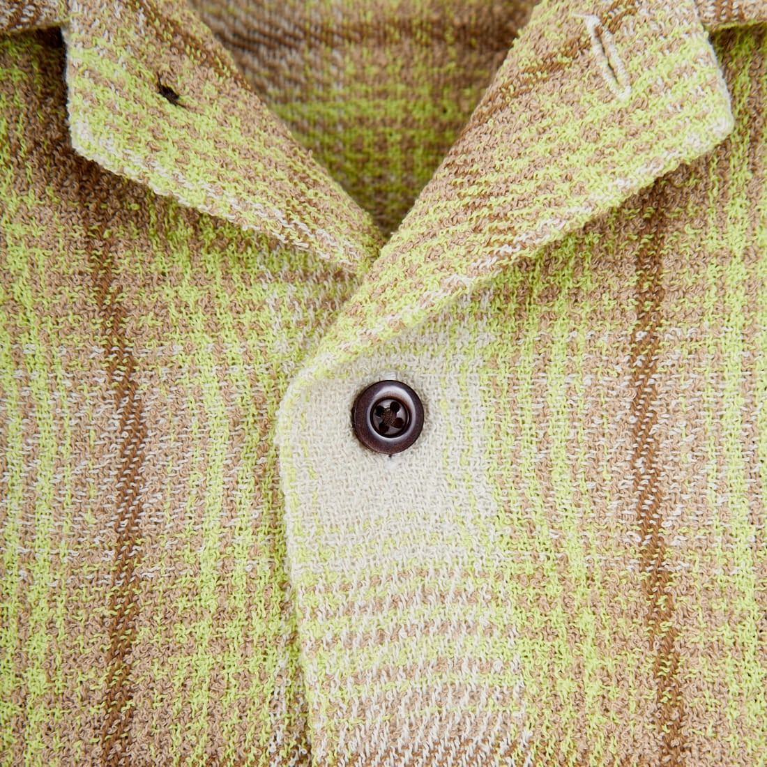 Jeans Factory Clothes [ジーンズファクトリークローズ] リングスパンオンブレチェックシャツ [JFC-254-072] 410 YELLOW