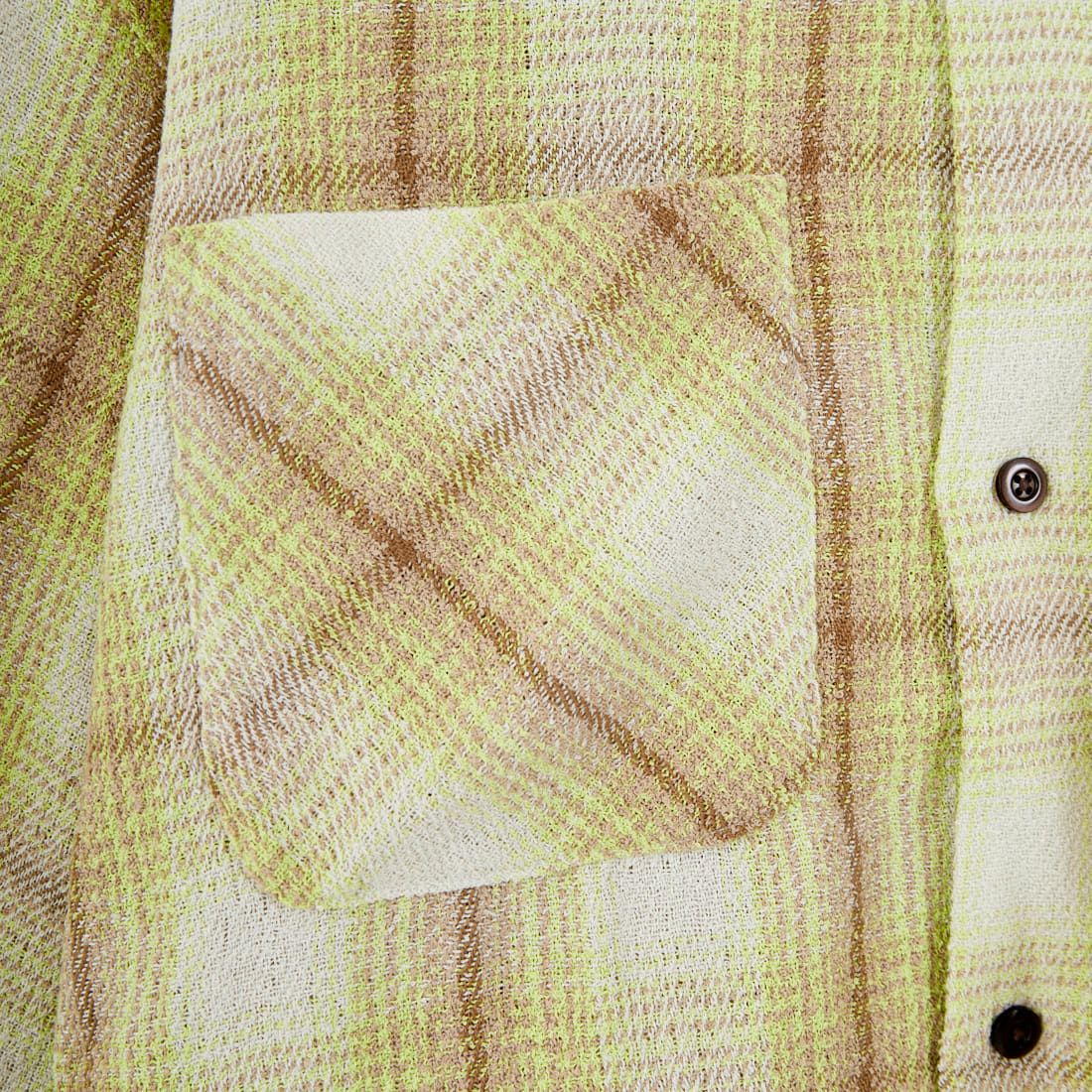 Jeans Factory Clothes [ジーンズファクトリークローズ] リングスパンオンブレチェックシャツ [JFC-254-072] 410 YELLOW