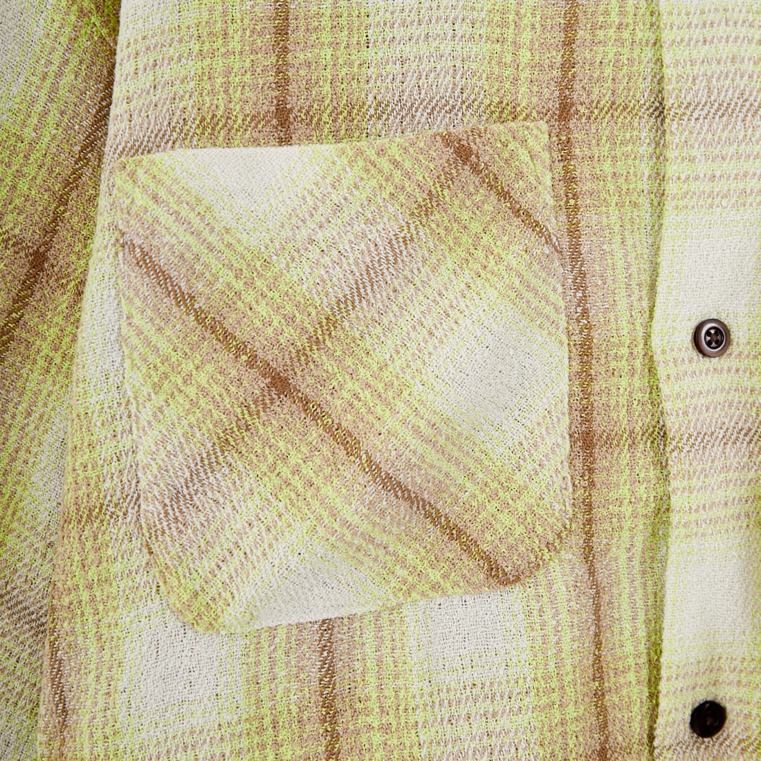 Jeans Factory Clothes [ジーンズファクトリークローズ] リングスパンオンブレチェックシャツ [JFC-254-072] 410 YELLOW