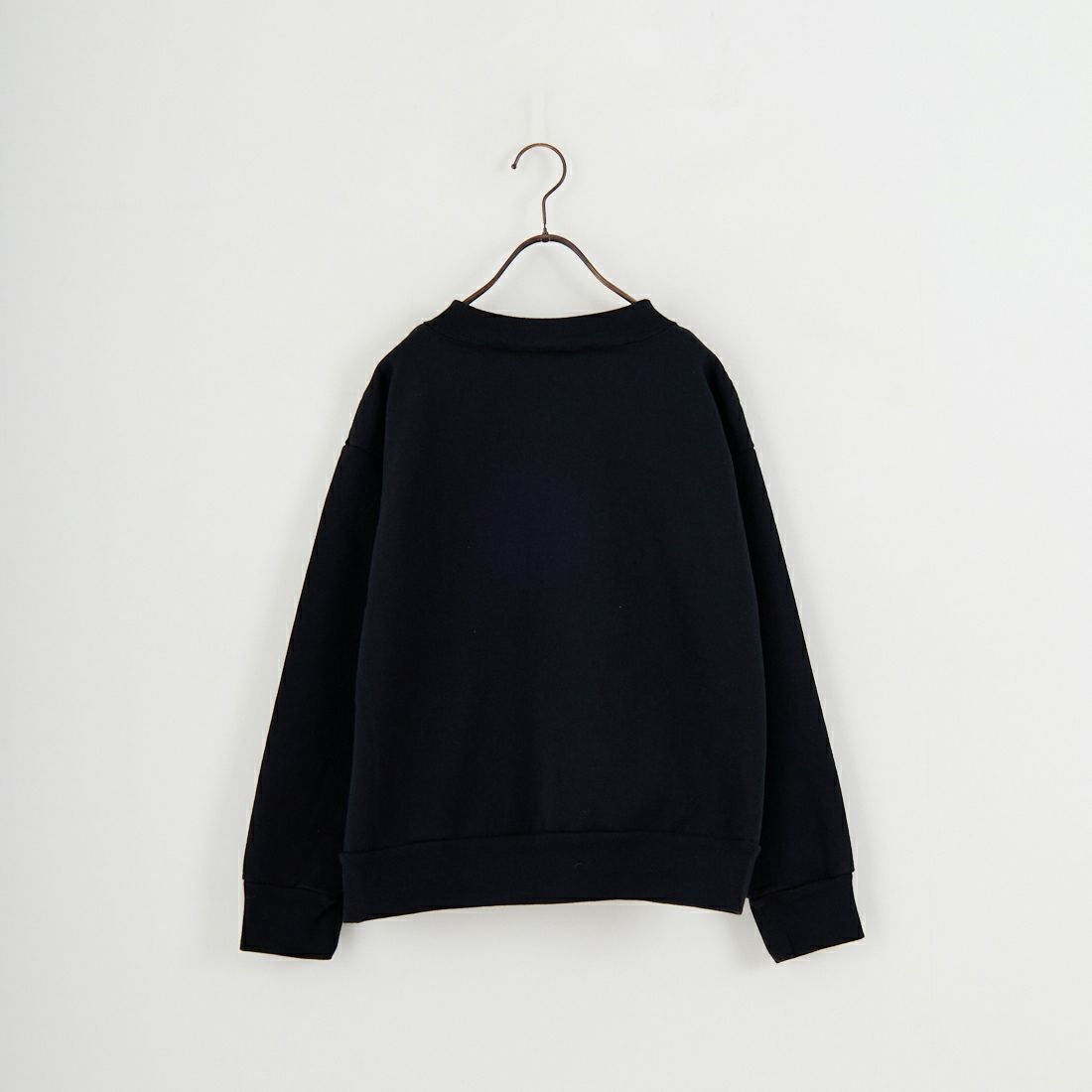 WALLA WALLA SPORT [ワラワラスポーツ] 13oz クルーネックカーディガン [130OZ-CREW-CARDIGAN] BLACK