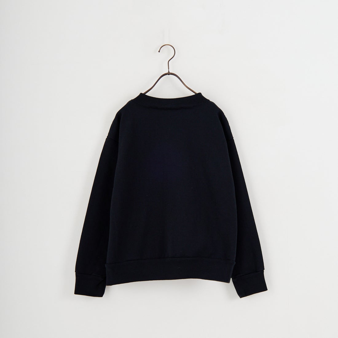 WALLA WALLA SPORT [ワラワラスポーツ] 13oz クルーネックカーディガン [130OZ-CREW-CARDIGAN] BLACK