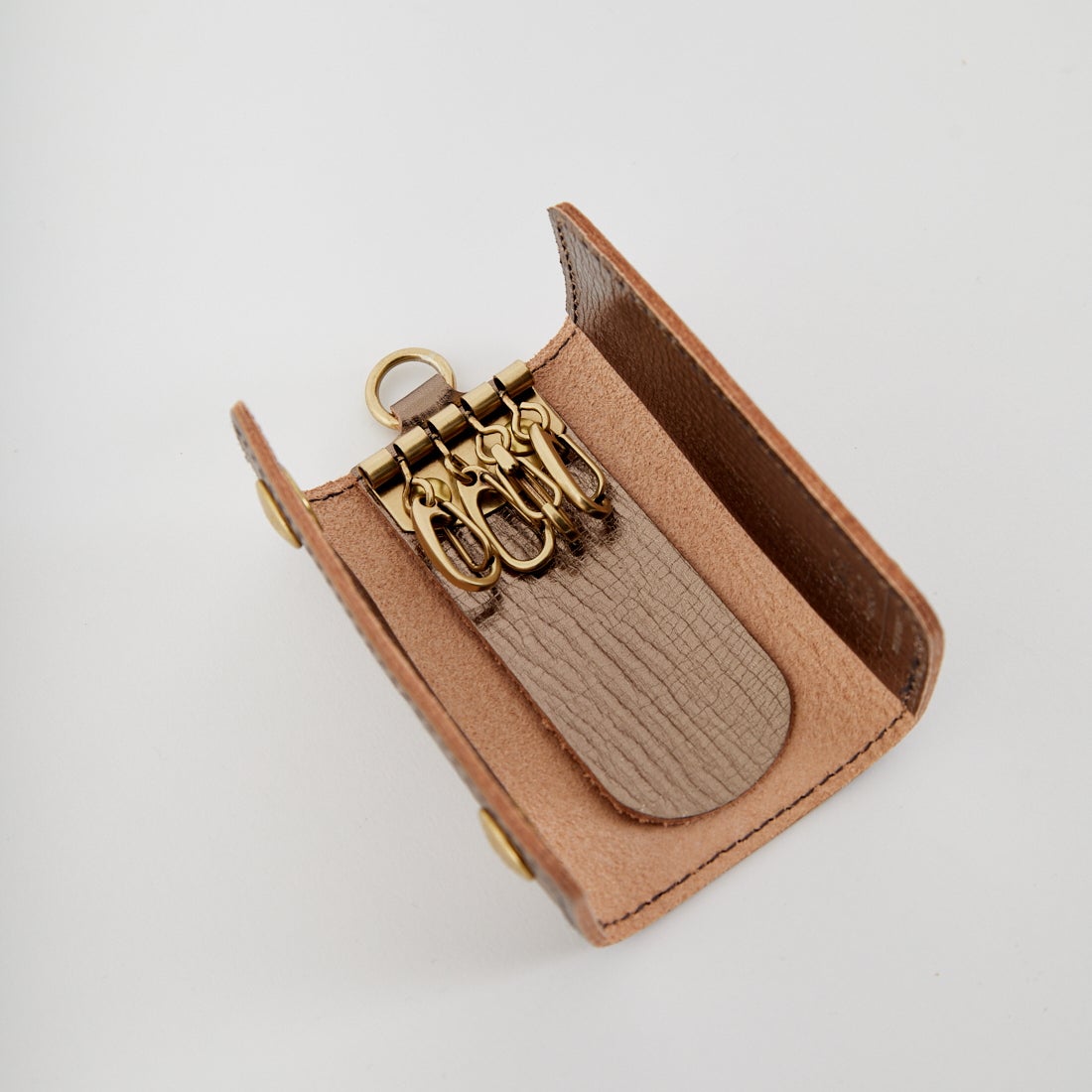 IL BISONTE [イルビゾンテ] レザーキーケース [54252310950] 13 BRONZE