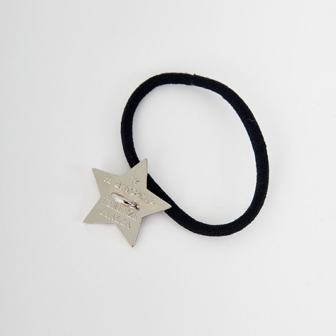 IL BISONTE [イルビゾンテ] スターロゴトップヘアゴム [54232305164] 11 ｼﾙﾊﾞｰ