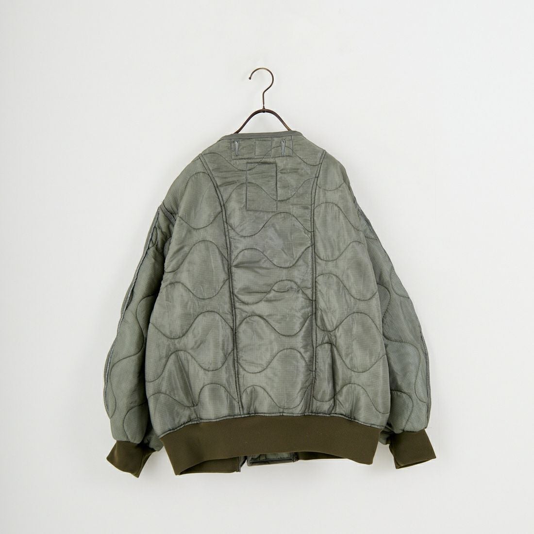 ODDMENT [オッドメント] キルティング MA-1ジャケット [QUILTING-MA-1] GREY