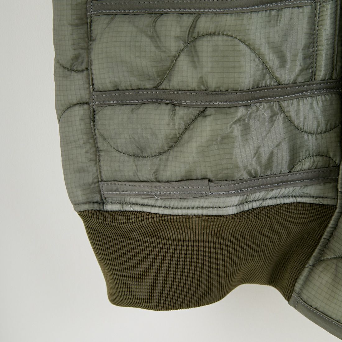 ODDMENT [オッドメント] キルティング MA-1ジャケット [QUILTING-MA-1] GREY