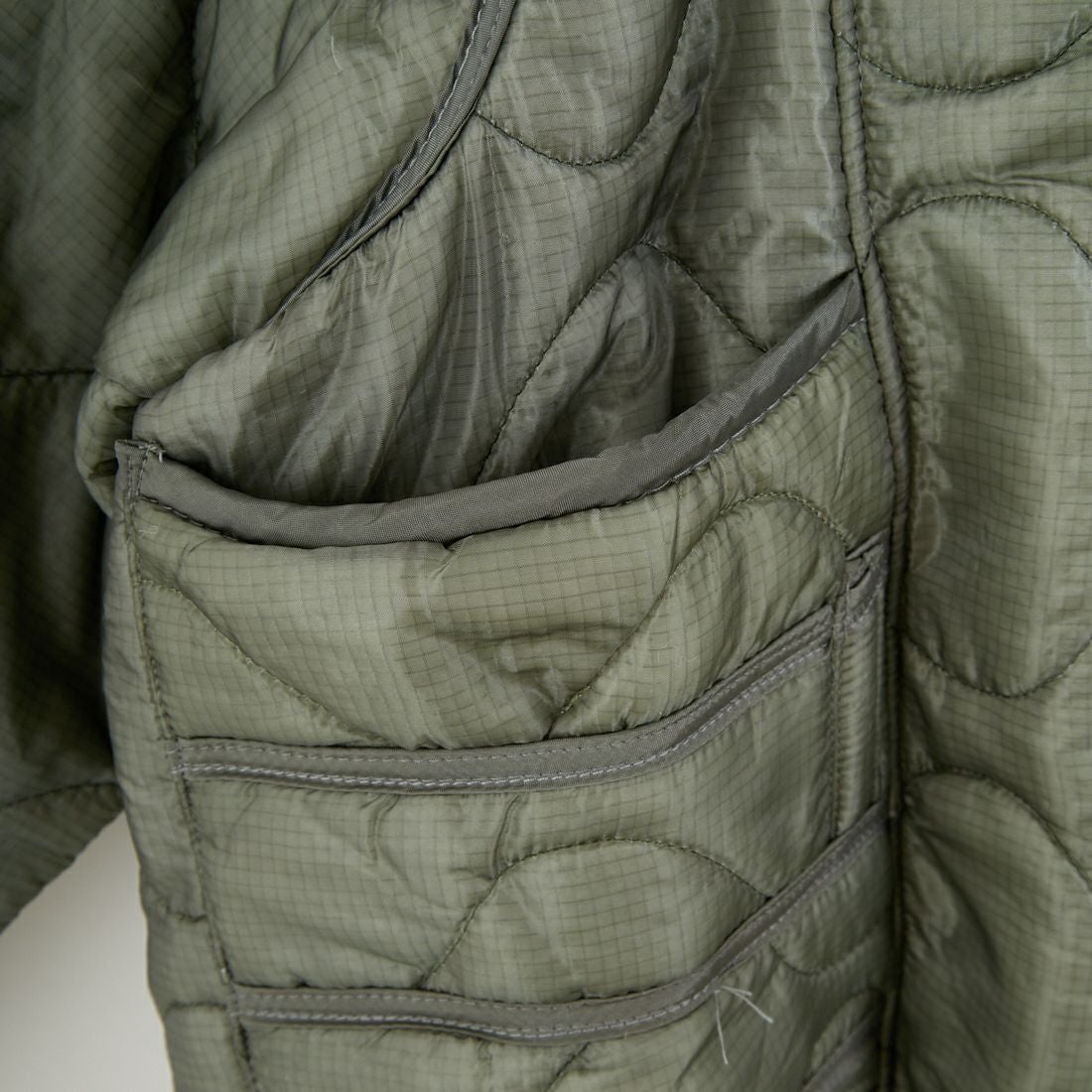 ODDMENT [オッドメント] キルティング MA-1ジャケット [QUILTING-MA-1] GREY