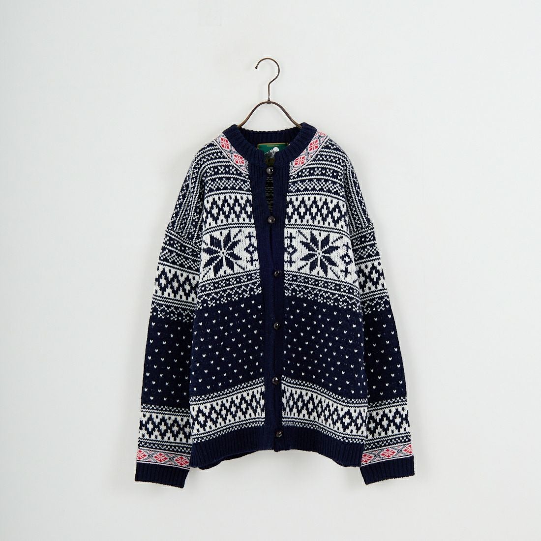 THE SHINZONE [ザ シンゾーン] ノルウェーニットカーディガン [25AMSNI05] 85 NAVY