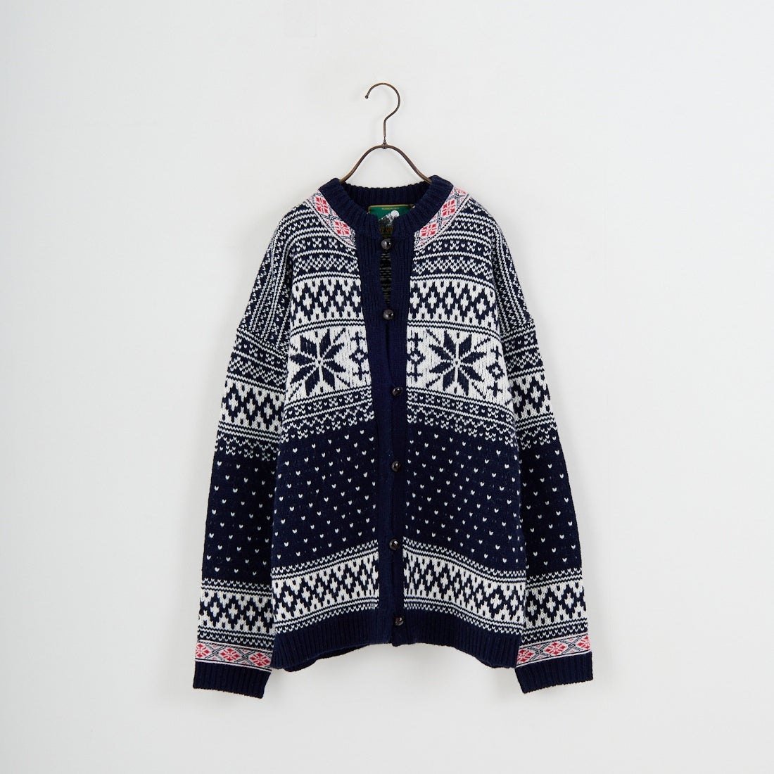 THE SHINZONE [ザ シンゾーン] ノルウェーニットカーディガン [25AMSNI05] 85 NAVY