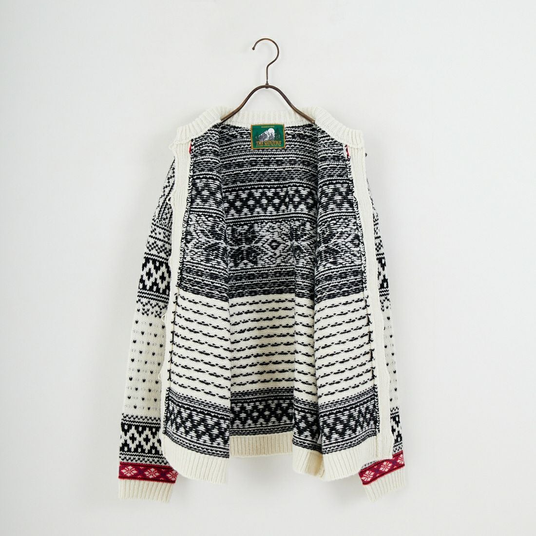 THE SHINZONE [ザ シンゾーン] ノルウェーニットカーディガン [25AMSNI05] 02 ECRU