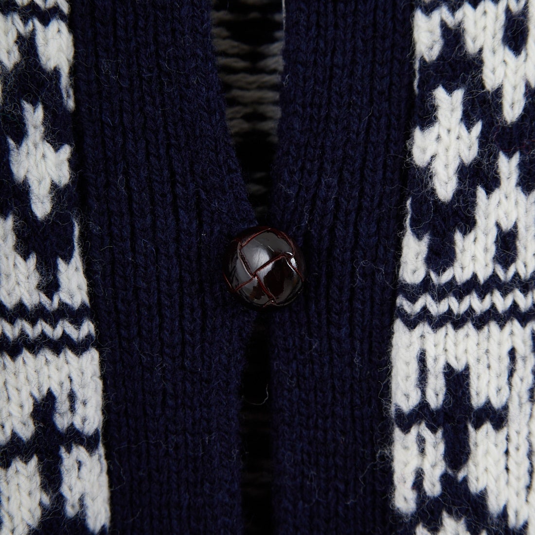 THE SHINZONE [ザ シンゾーン] ノルウェーニットカーディガン [25AMSNI05] 85 NAVY