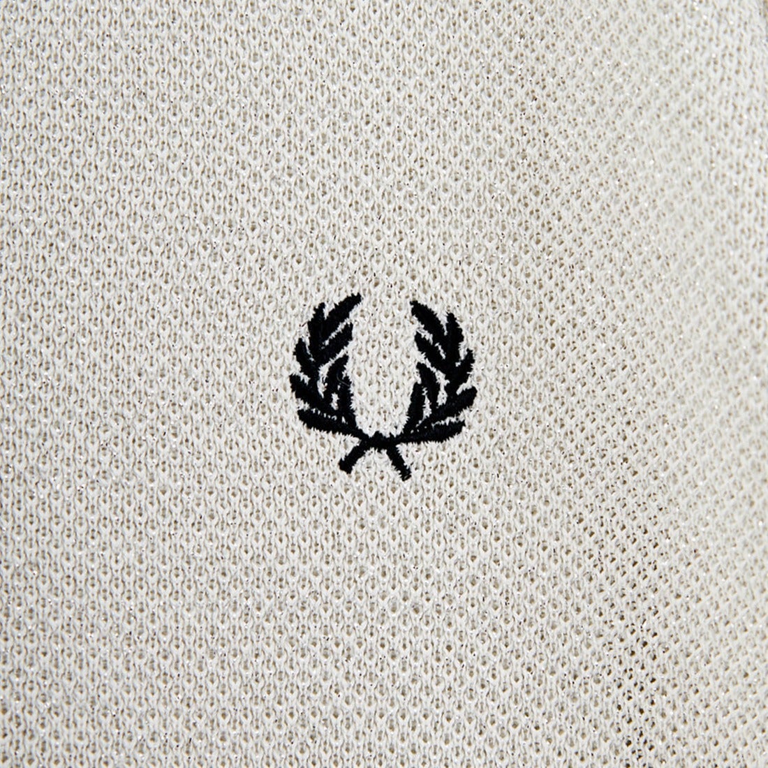 FRED PERRYツインティップライン メタリックニットポロシャツ FRED PERRY（フレッドペリー） ポロシャツ ポロ ツインティップライン