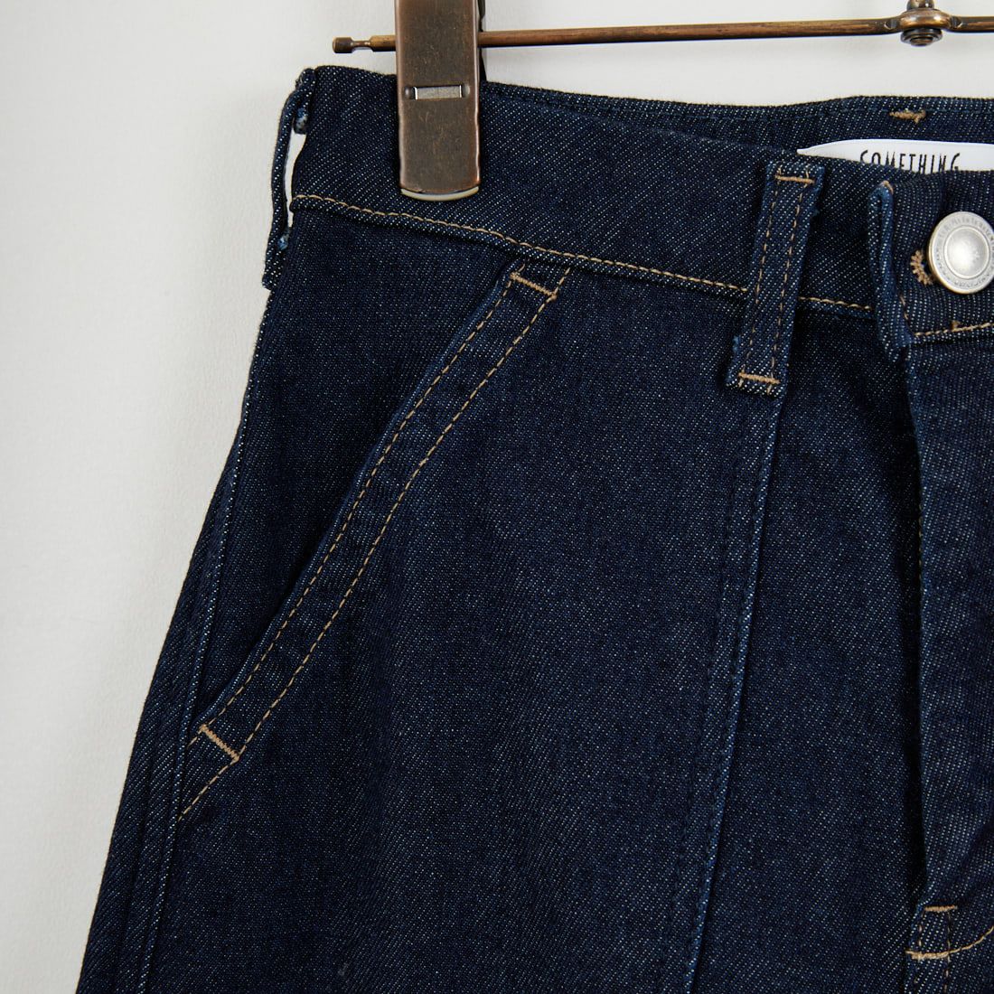 SOMETHING [サムシング] BODY FIRE ワイドベイカーデニムパンツ [SW158] 2500 O.W