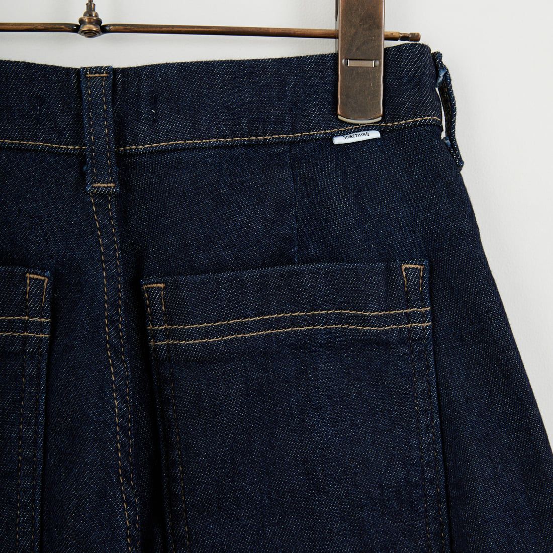 SOMETHING [サムシング] BODY FIRE ワイドベイカーデニムパンツ [SW158] 2500 O.W
