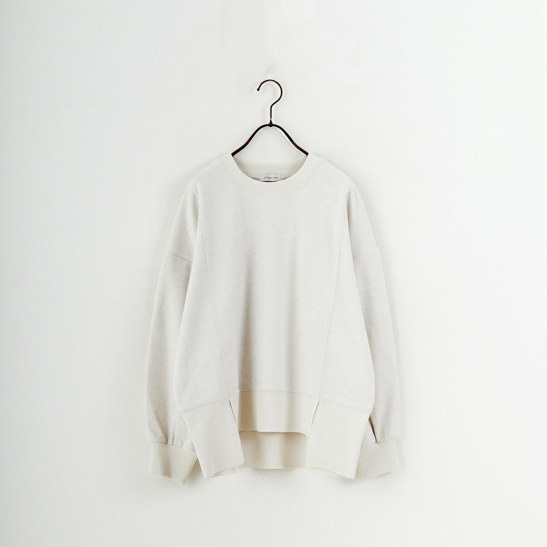 Jf Ready Made [ジェイエフレディメイド] 圧縮起毛サイド切替プルオーバー [3225750] ｱｲﾎﾞﾘｰ