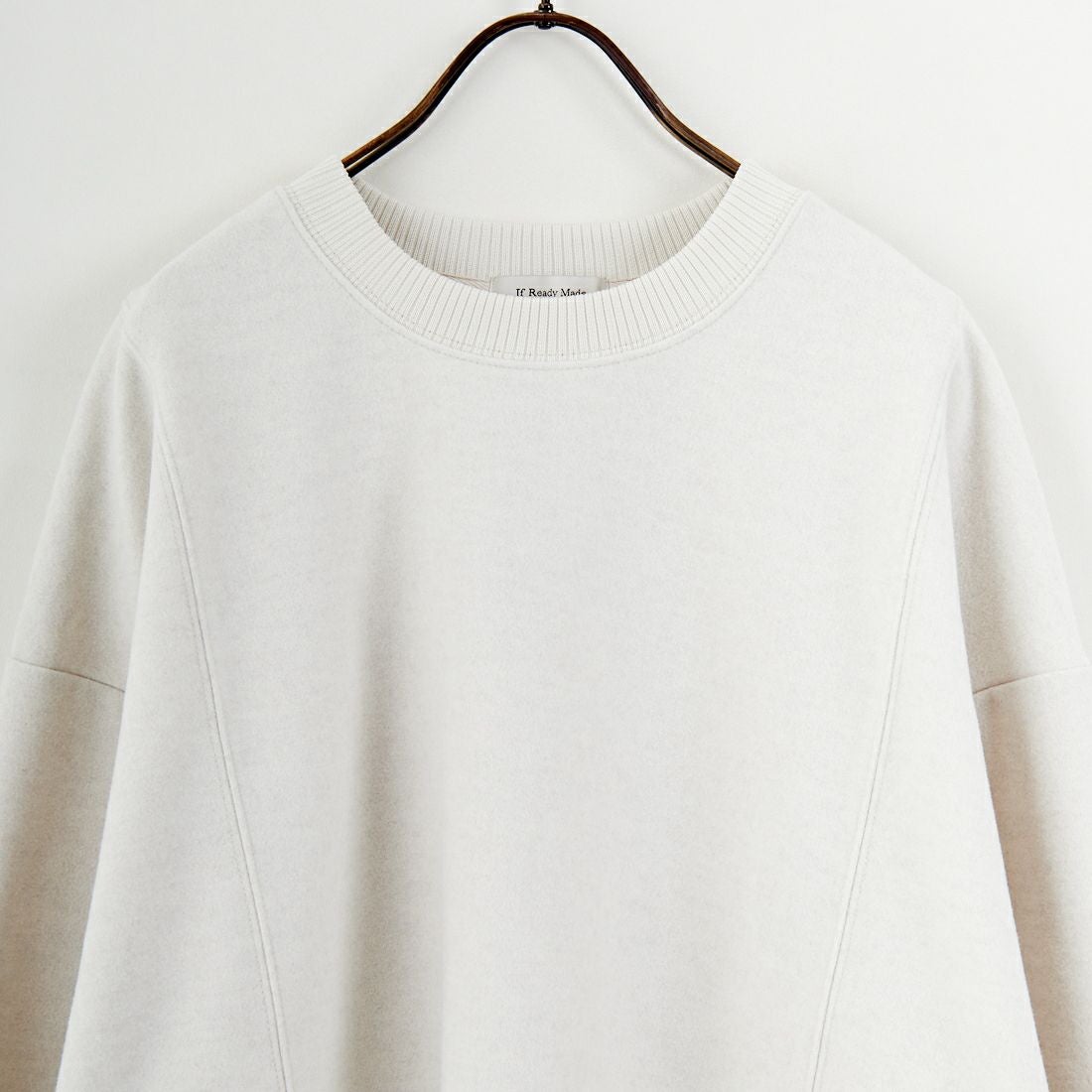 Jf Ready Made [ジェイエフレディメイド] 圧縮起毛サイド切替プルオーバー [3225750] ｱｲﾎﾞﾘｰ