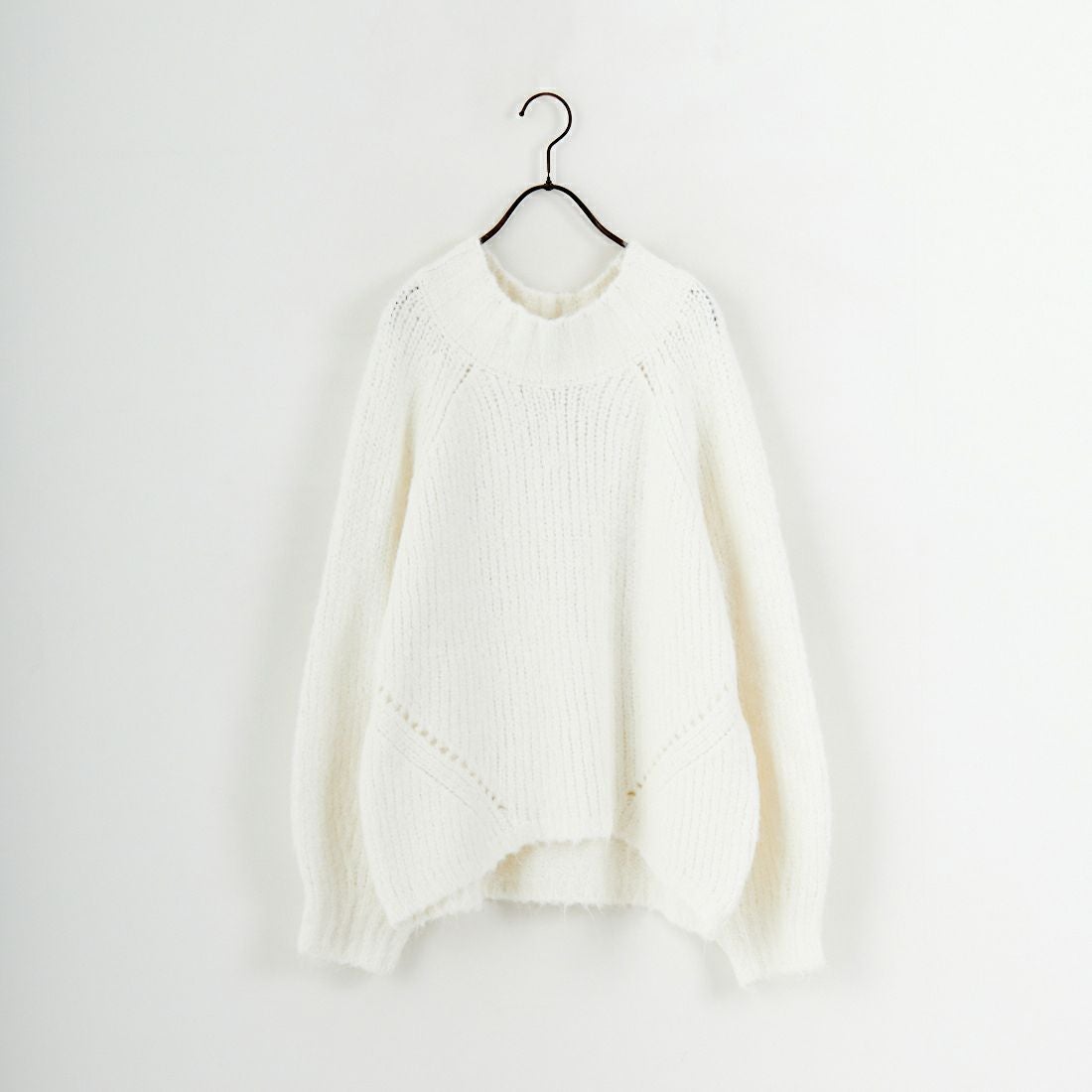 Jf Ready Made [ジェイエフレディメイド] 圧縮起毛ワイドネックプルオーバー [3225466] ｵﾌﾎﾜｲﾄ