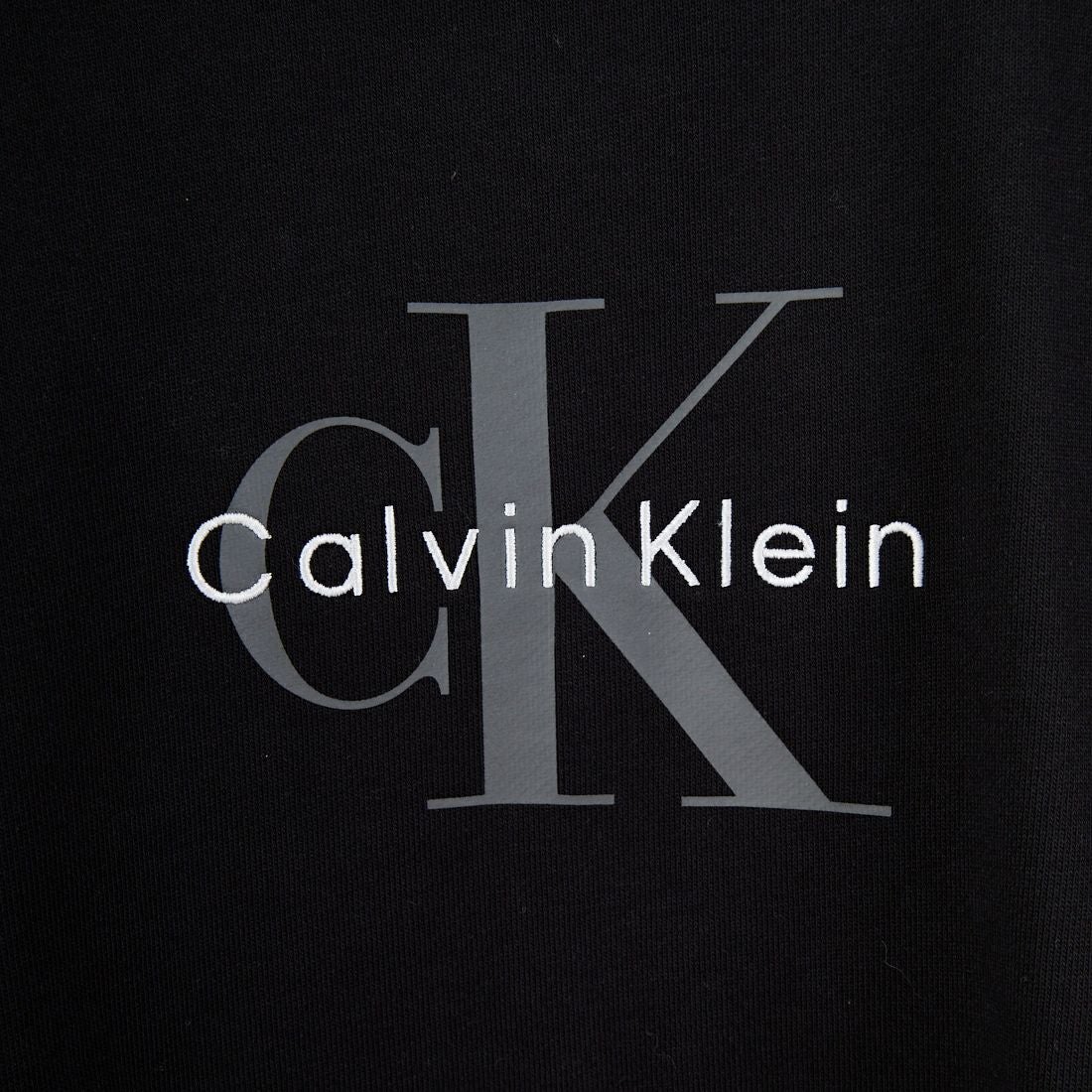 Calvin Klein [カルバンクライン] モノグラムロゴ ロングスリーブフレンチテリースウェット [47B234G] UB1
